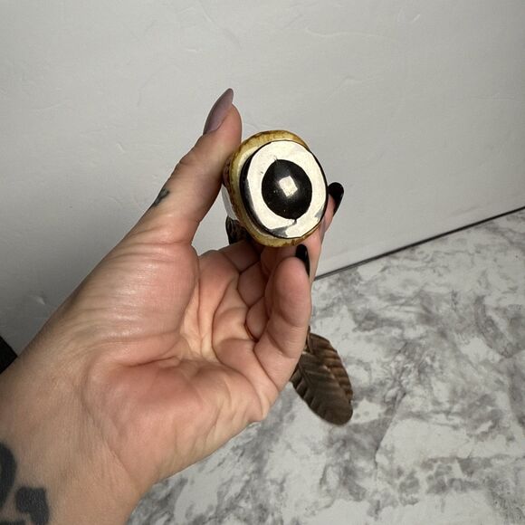 Indian Art Knife Wildlife Collection 2006 Wolf With Display Stand Winter - Picture 8 of 9